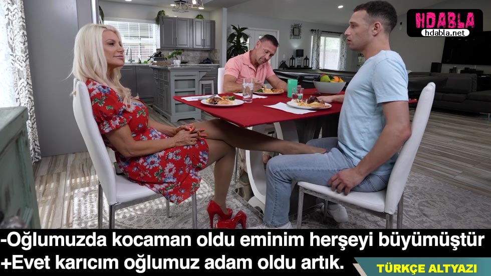 Şefkatli annem beklenmedik bir anda tutkulu bir hale büründü.